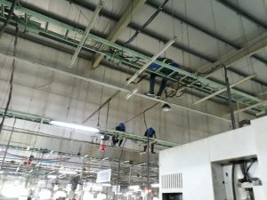 vệ sinh nhà xưởng