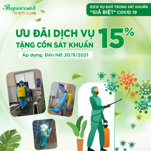 Phun khử khuẩn tại nhà